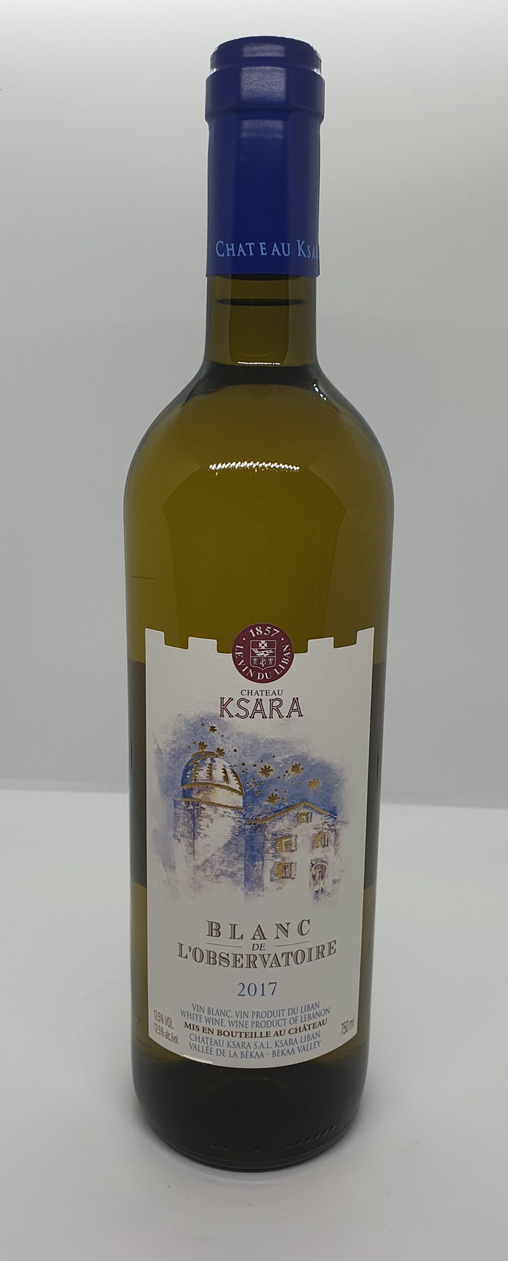 Vin blanc Ksara 75 Cl Blanc de l'Observatoire