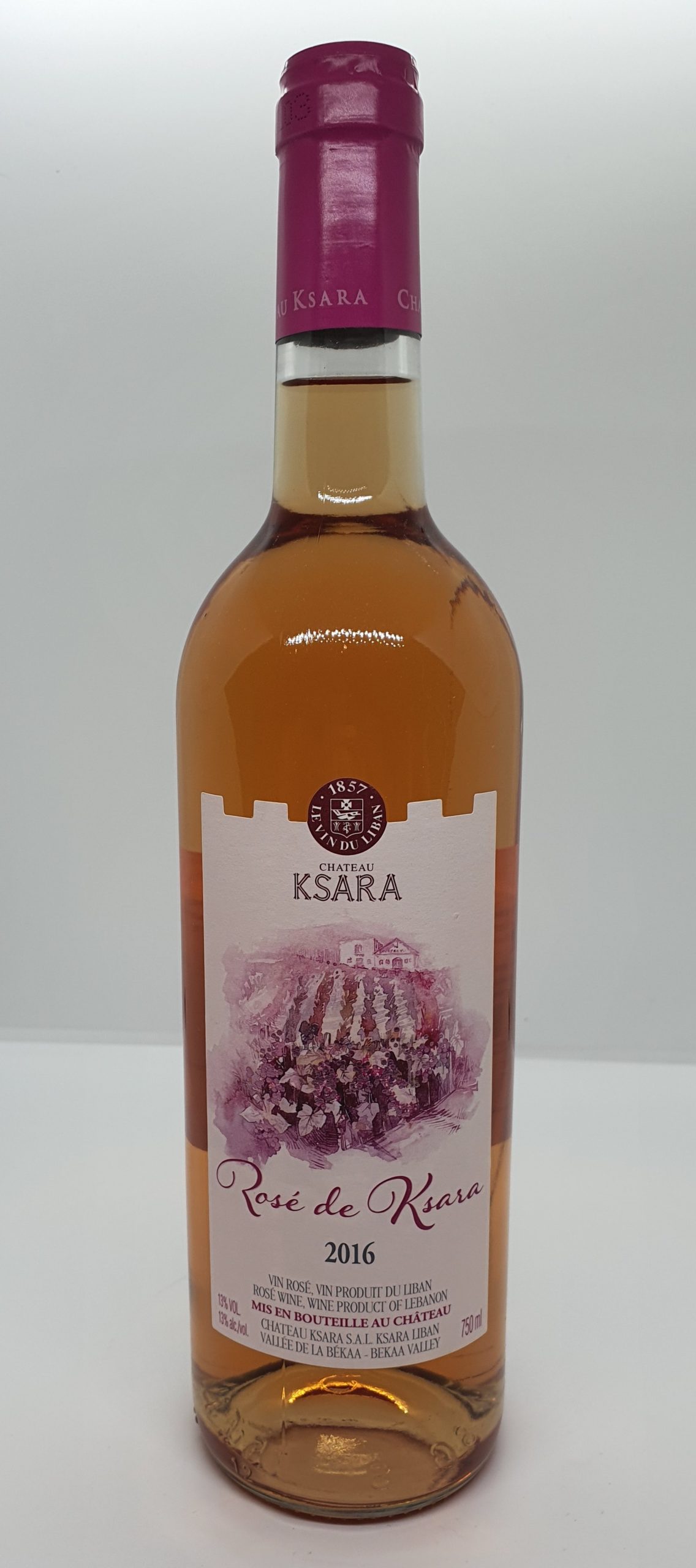 Vin rosé | Ksara, 75 cl, Rosé de Ksara